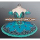 New !!!! BLY1055D !!! Adult green performance classical ballet pancake tutu dress stage tutu