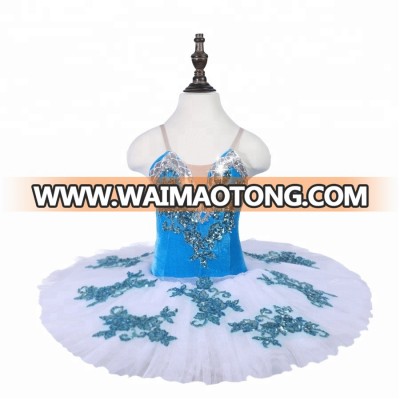 Girls bluebird classical dance costume tutu women&adult ballerina tutu skirt performance PPL18072